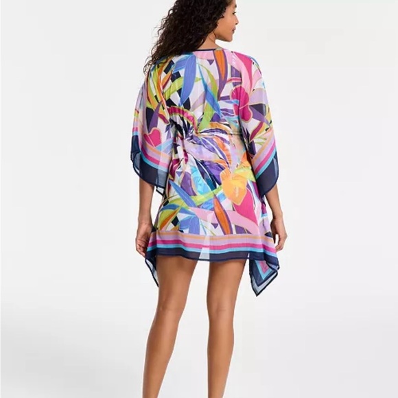 NWT Bleu Rod Beattie Women’s Living Color Swim Cover up Small - Picture 2 of 5